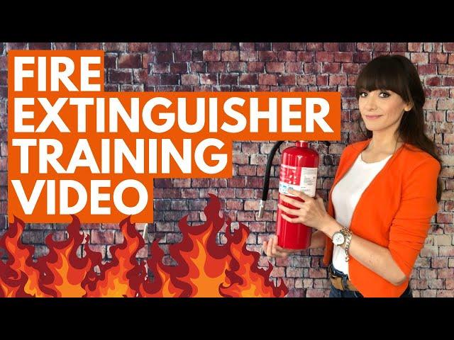 Free Fire Extinguisher Training Video  - OSHA - Updated for 2020