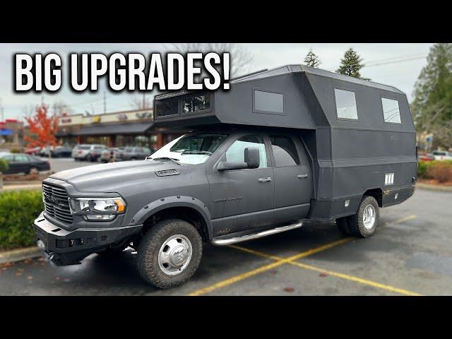 Upgrading My Ram 3500 Conversion Camper Truck For A 1400 Mile Road Trip!