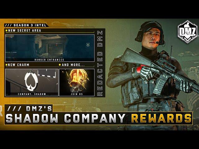 The SHADOW COMPANY Rewards in DMZ & How to Get Them… (Redacted Faction Missions & Secrets)