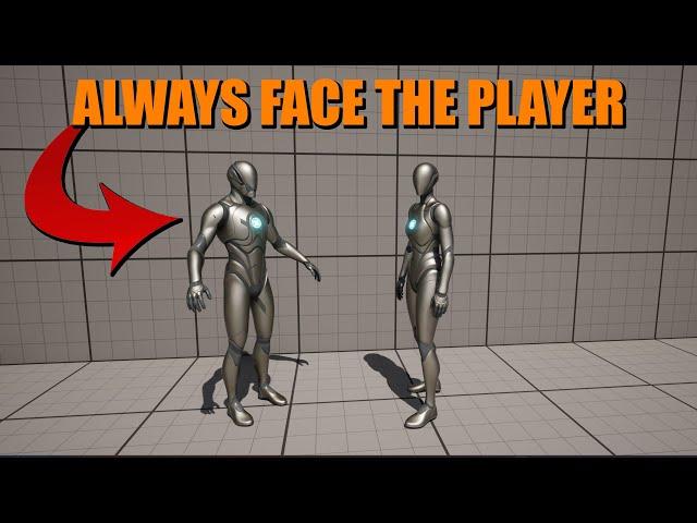How To Make Something Always Face The Player In Unreal Engine 5 (Tutorial)