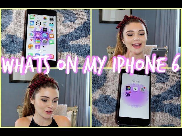 What's on my iPhone 6 + How I edit my Instagram photos?!