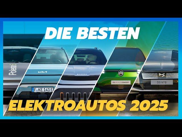 Electric car highlights 2025 - prices, range and technology in check!