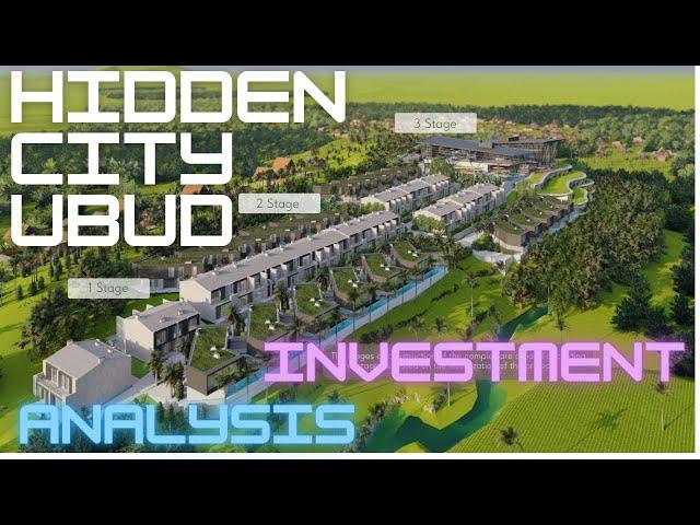 Hidden City Ubud: real estate property investment analysis with Villanomics