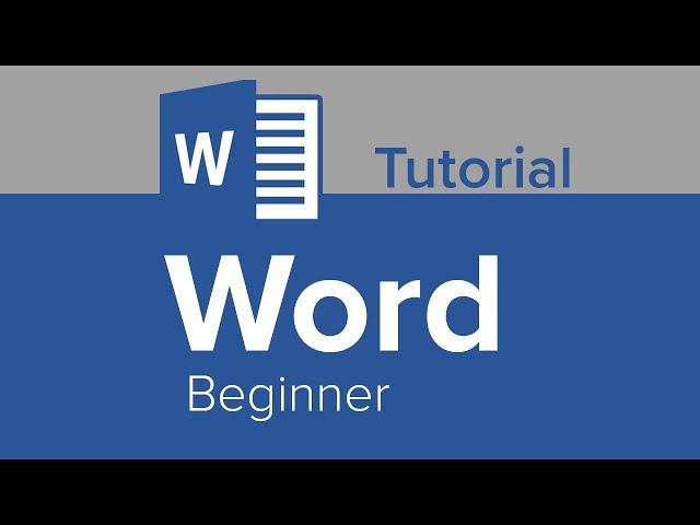 Learn Microsoft word for beginners in 2022 | Word Beginner Tutorial