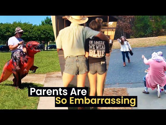 Funny Parents Embarrassing Their Kids