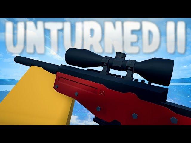 Unturned II Gameplay - First Look at Sniper Rifles