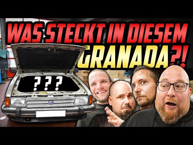 Dieser GRANADA hat ein GEHEIMNIS! - Ford Granada - 14 JAHRE Standzeit!