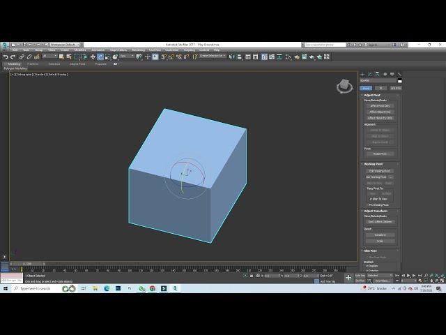 How to Rotate object in 3ds Max | Rotate in 3ds max | 3ds max rotate problem solve | 90` Rotate