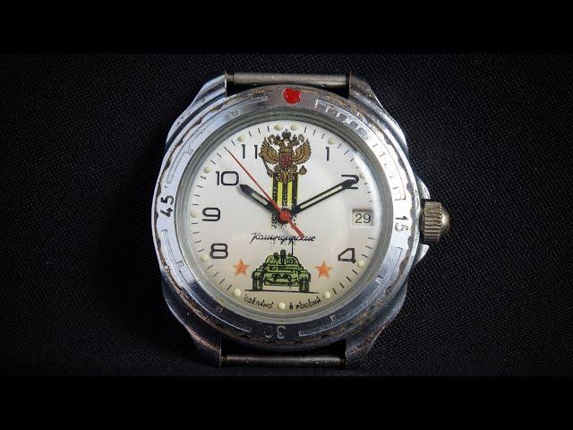 "Komandirskie" - a brand of military watches produced at the Chistopol watch factory since 1965