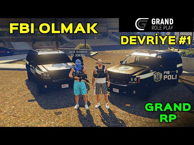 GTA 5 GRAND RP' DE FIB OLDUM !! GTA 5 GRAND RP DEVRİYE #1 LEGAL PARA KASMA