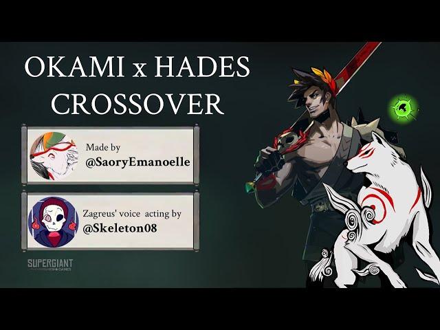 Zagreus meets Amaterasu (Hades x Okami Crossover)