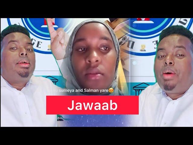 Jawaab dahir lacagta gabadha laga dhacay maxkamada dahir calasow