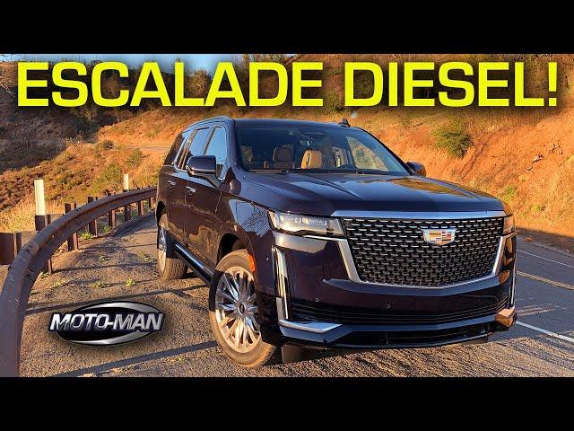 2021 Cadillac Escalade Diesel: A credible alternative to the Mercedes GLS