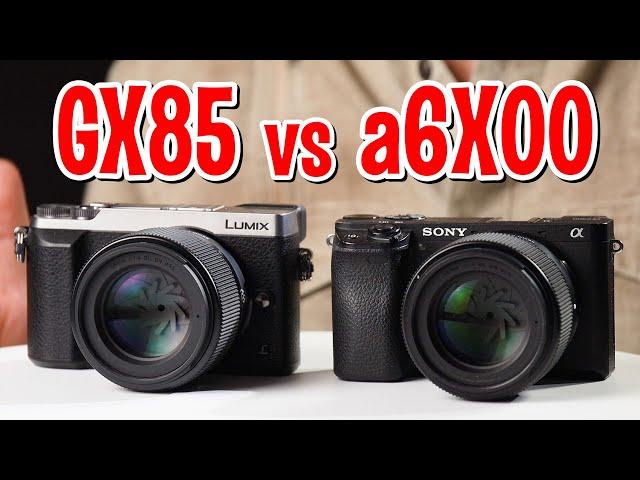 Panasonic GX85 GX80 vs Sony a6300 a6400 a6500