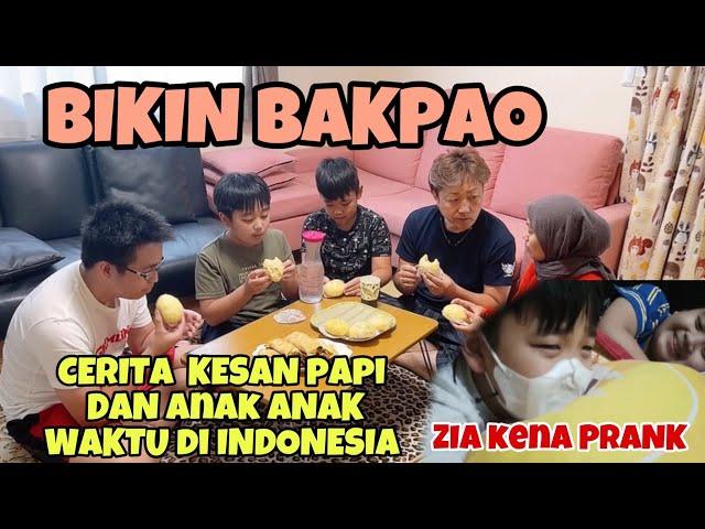 CERITA PAPI JEPANG WAKTU KITA TINGGALIN KE INDONESIA- ZIA KENAPA PRANK KAKAK YUTARO