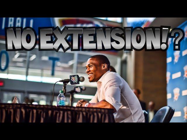 WHAT IF RUSSELL WESTBROOK NEVER SIGNED A EXTENSION WITH OKC!? NBA 2K16 MYLEAGUE