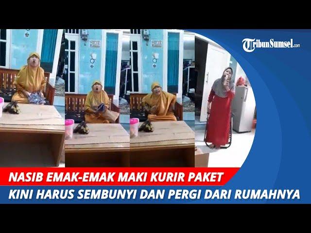 Nasib Emak-emak Maki Kurir Paket | Kini Harus Sembunyi dan Pergi dari Rumahnya