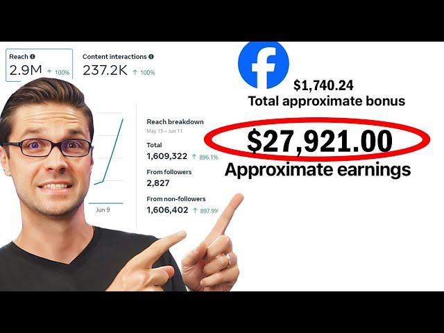 Getting Paid $100+ Per Day from FACEBOOK using AI