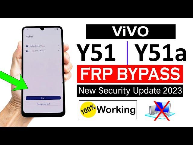 Vivo Y51/ Y51a  FRP UNLOCK (without pc) - 100% Working New Method