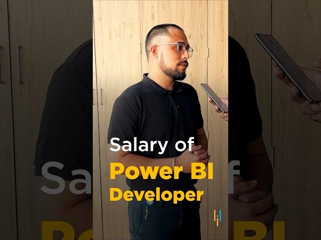 Salary of Power BI Developer #shorts  #simplilearn