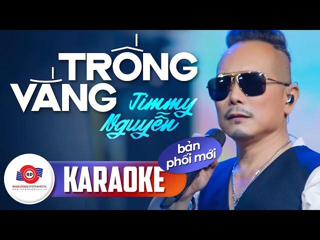 TRỐNG VẮNG (KARAOKE BẢN PHỐI MỚI) - JIMMY NGUYỄN || Những lúc gặp nhau Anh đâu nào có biết