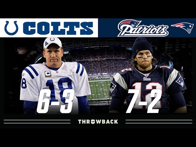 Peyton's Last Trip to NE as a Colt! (Colts vs. Patriots 2010, Week 11)