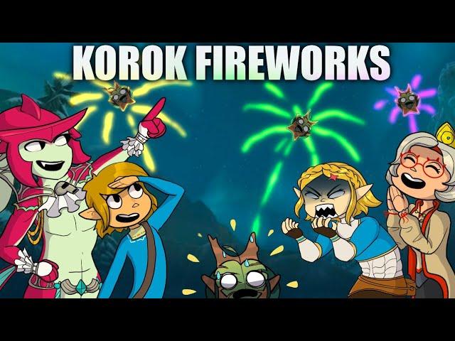 Link Koroks Are Not Fire Works