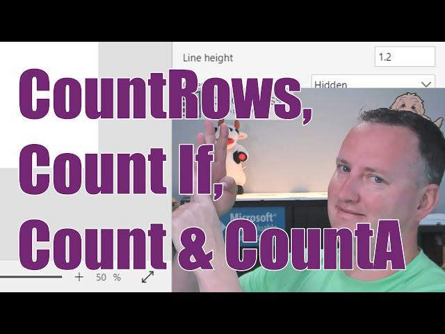 Power Apps CountRows, CountIf, CountA, and Count vs  Delegation