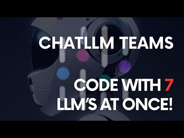 Access ALL State Of The Art LLM's! Write and Execute Code With ChatLLM Teams | Abacus AI