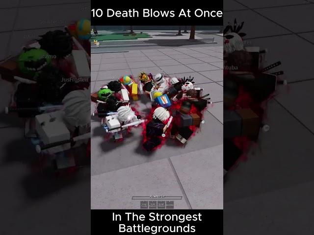 10 Death Blows VS 1 Player In The Strongest Battlegrounds @Soularly