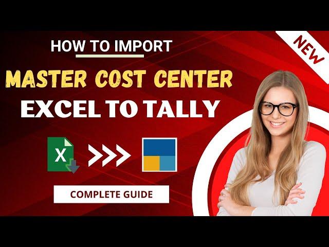 import Master Cost Centers from Excel to Tally | Excel To Tally  @XLTOOL