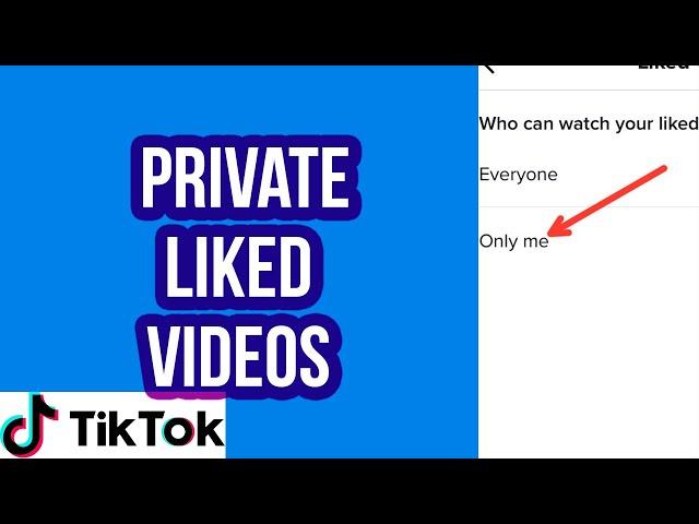 How To Private Liked Videos On Tiktok | Make Your Liked Videos Private