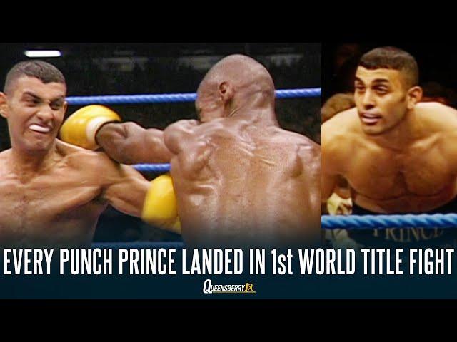 EVERY PUNCH PRINCE NASEEM HAMED LANDED AGAINST STEVE ROBINSON IN VICIOUS FIRST WORLD TITLE FIGHT 