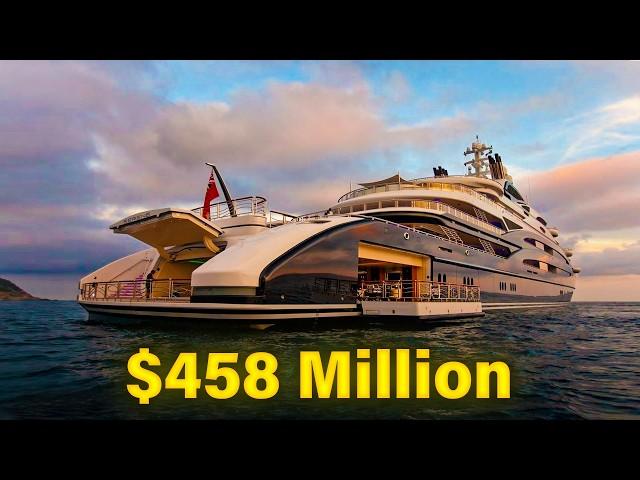 How A Saudi Prince Bought This $458M Yacht OVERNIGHT! (Serene Yacht Full Story + Tour) 