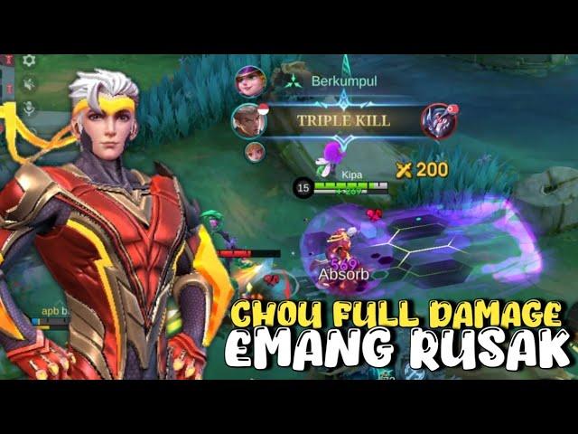 SUPER BOWO SI TUKANG TUSBOL | CHOU MOBILE LEGENDS