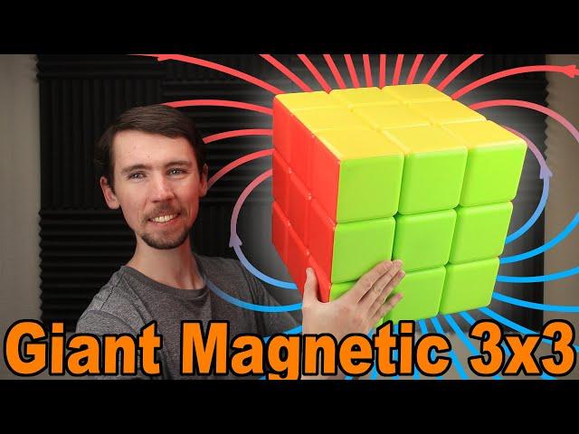 I made the BIGGEST *Magnetic* Rubik's Cube!