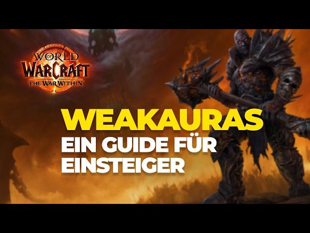 WEAKAURAS Guide für Anfänger 2024 | Weakauras verstehen TWW | World of Warcraft Addons | deutsch