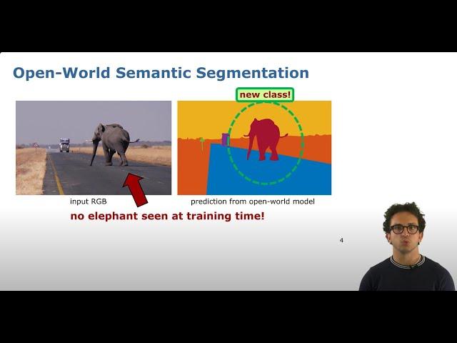 Talk by M. Sodano: Open-World Semantic Segmentation Including Class Similarity (CVPR'24)