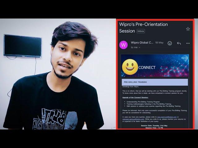 Wipro Pre-Orientation Session | Connect @21st May | Pre-Skilling Training | Elite WILP | Rishav hacx
