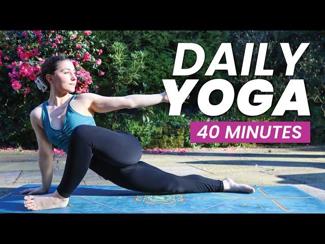 40 Min Daily Yoga Flow | Full Body Yoga for All Levels