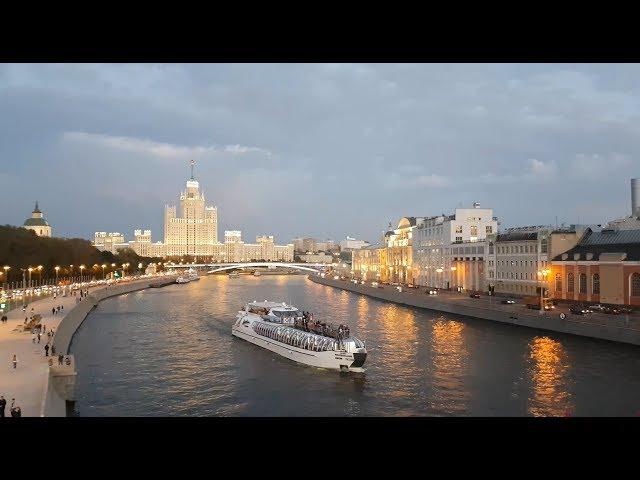 Москва 2017. Парк Зарядье - Парящий мост (4К UHD)