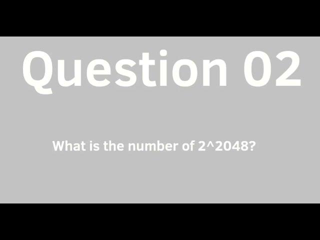 【NUMBERS playroom】Math question 02