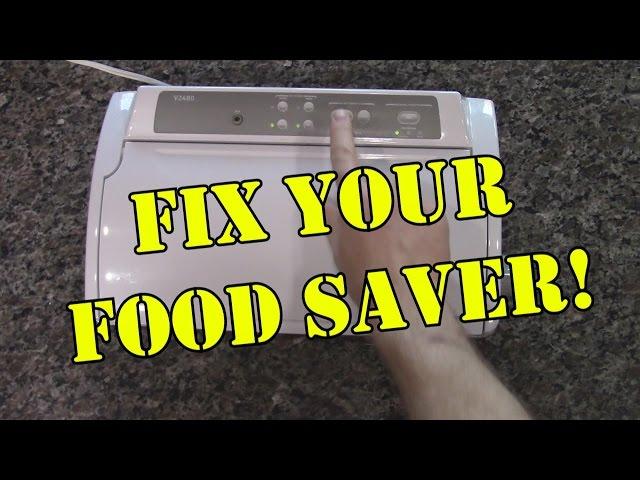 FoodSaver doesn't vacuum?  Try this test!