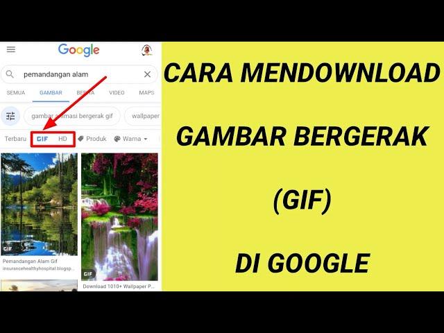 Cara download gambar bergerak atau gif di google terbaru