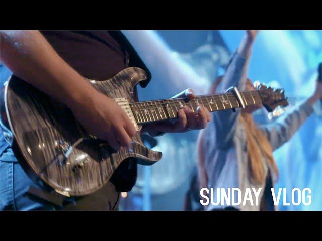 Our worship leader became my guitar tech for a Sunday // Sunday Vlog #56