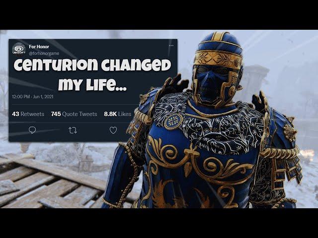 Centurion literally changed my life...