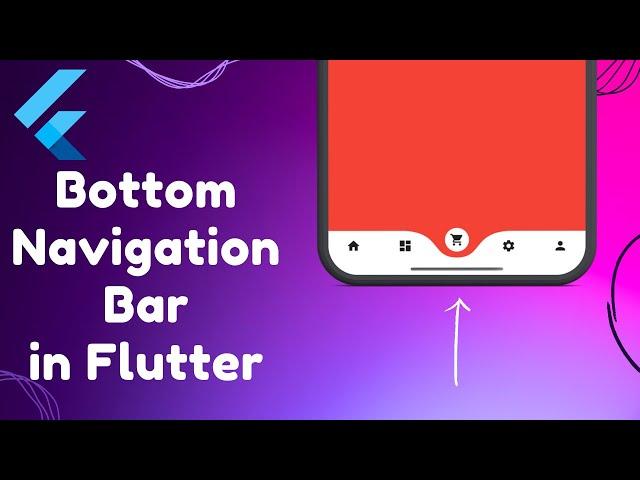 Modern Bottom Nav Bar in Flutter