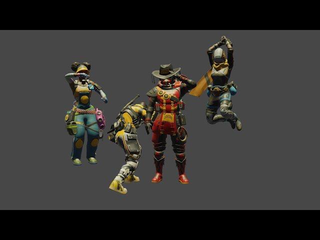 All chinatown skin (animated) #shorts#apexlegends