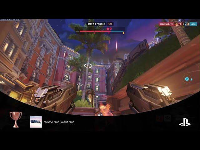 Overwatch 2 Waste Not, Want Not Trophy PS5