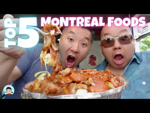 TOP 5 Montreal Must Eat Foods & Where to Get Them